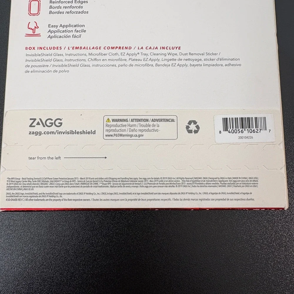 ZAGG InvisibleShield Google Pixel 3a XL Screen Protector Clear Glass 200104226